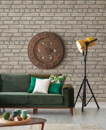 Papel pintado de ladrillos textura piedra Dallas 679632