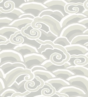 Papel pintado de olas estilo nórdico Greek Waves 679690