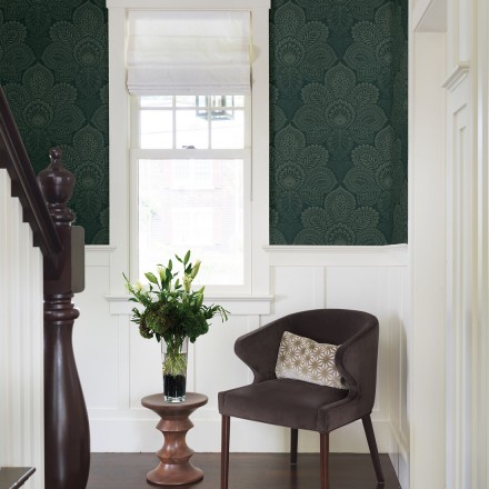 Papel pintado de flores grandes estilo hindú Cardiff Flowers 680711