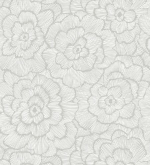 Papel pintado de flores grandes Dublin Flowers 680800