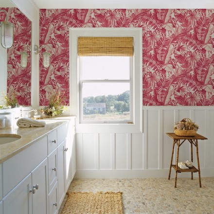 Papel pintado hojas tropicales Indonesia 680818