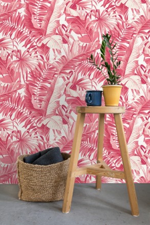 Papel pintado hojas tropicales Indonesia 680818