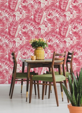 Papel pintado hojas tropicales Indonesia 680818