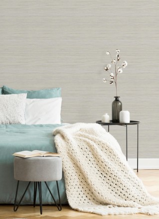 Papel pintado efecto texturizado textil Duxford 680878