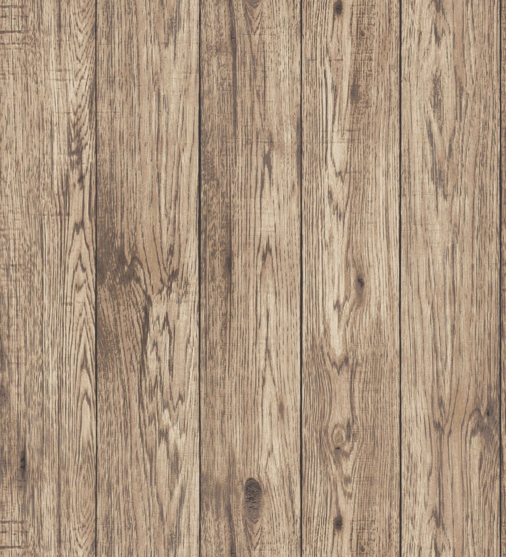 Papel pintado listones de madera con vetas oscuras - Channel Wood 680897
