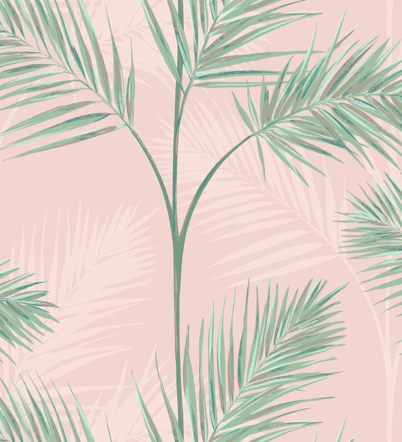 Papel pintado de hojas de palmeras Hawaii Palms 680913
