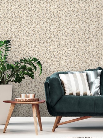 Papel pintado mármol de terrazo Genova 679368