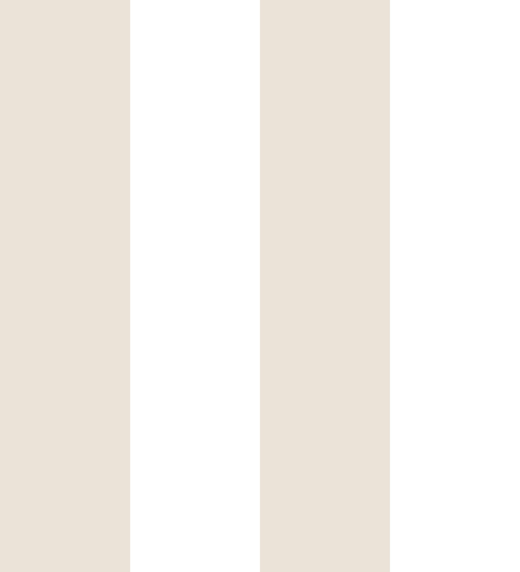 Papel pintado infantil de rayas beige y blancas - Raya Piccolo 680223