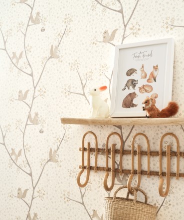 Papel pintado Casadeco Rose And Nino - 85611028
