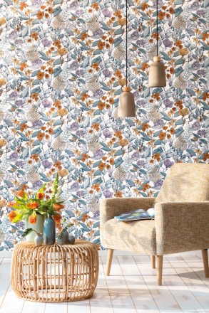 Papel pintado Caselio Flower Power - 101855060