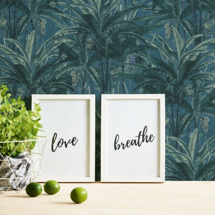 Papel pintado hojas de palmeras de la selva tropical Beirut Tropic 126337