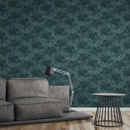 Papel pintado hojas de palmeras de la selva tropical Beirut Tropic 126337