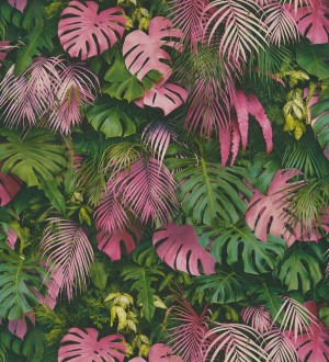 Papel pintado hojas de jungla estilo tropical Summer Jungle 126373