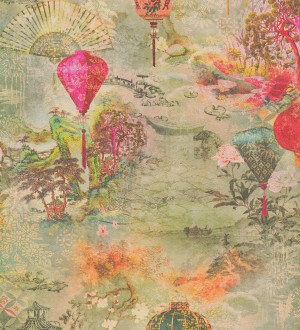 Papel pintado paisaje japonés estilo oriental Japanese Dream 126384