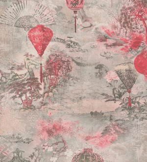 Papel pintado paisaje japonés estilo oriental Japanese Dream 126385