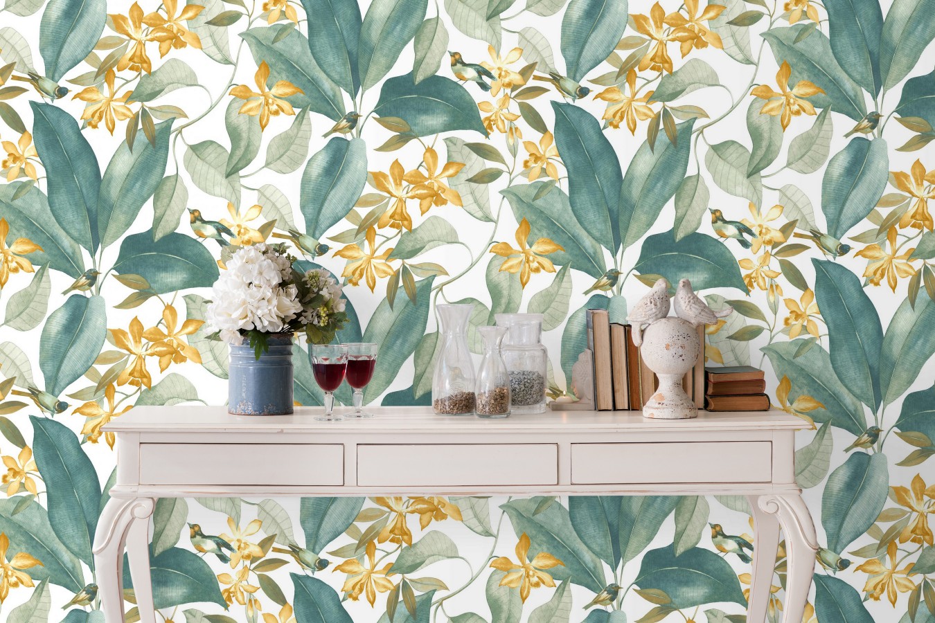 Comprar papel pintado pared tropical garden online