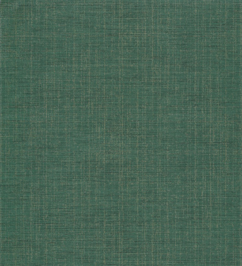 Papel pintado liso texturizado verde oscuro Calvin Hall 126455