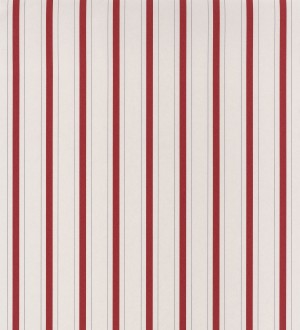 Papel pintado rayas clásicas finas roja Albert Stripes 126498
