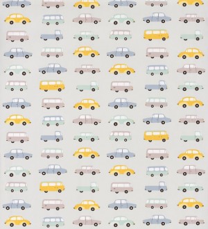 Papel pintado infantil coches antiguos Vintage Cars 126518