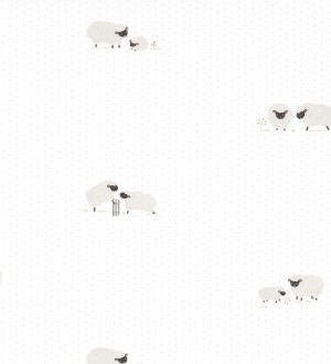 Papel pintado infantil de ovejas Sheep Friends 126620