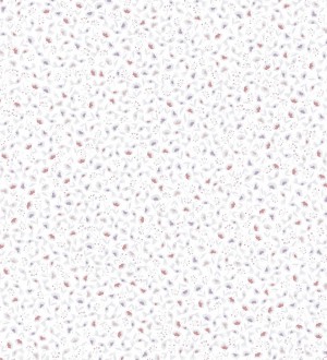 Papel pintado manchas pequeñas fondo blanco Summer Blossom 126681