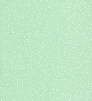 Papel pintado lunares pequeños fondo verde Ruby Dots 126715