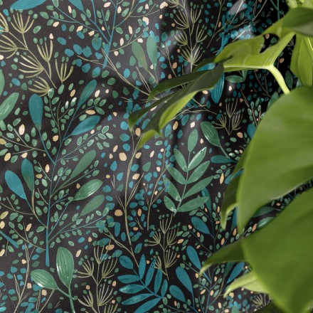 Papel pintado ramilletes de hojas Elowen Forest 126753