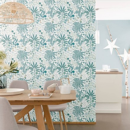 Papel pintado jardín balinés Bali Garden 126804