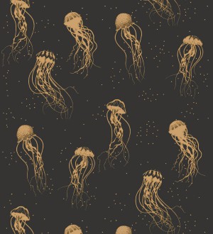 Papel pintado medusas doradas Jellyfish 126858