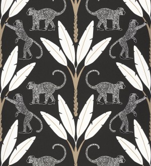 Papel pintado de monos de la Sabana africana Sabuti Jungle 126872