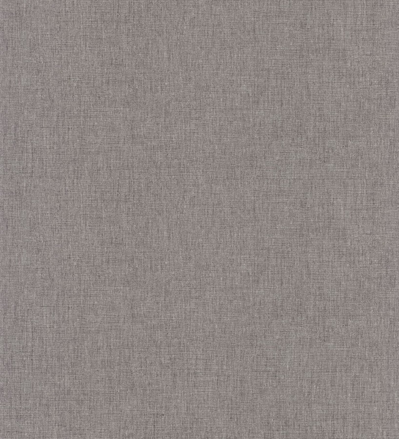 Papel pintado liso texturizado marrón grisáceo oscuro  Atelier Texture 126939