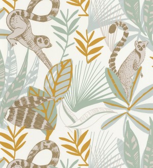 Papel pintado suricatos en la jungla Raccoon Jungle 127005