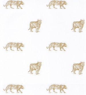 Papel pintado de tigres Tiger Jungle 127055