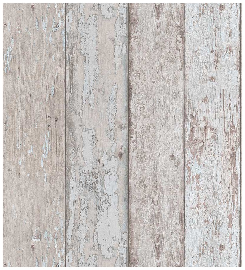 Papel pintado listones de madera desgastada Porto Allegro 127132