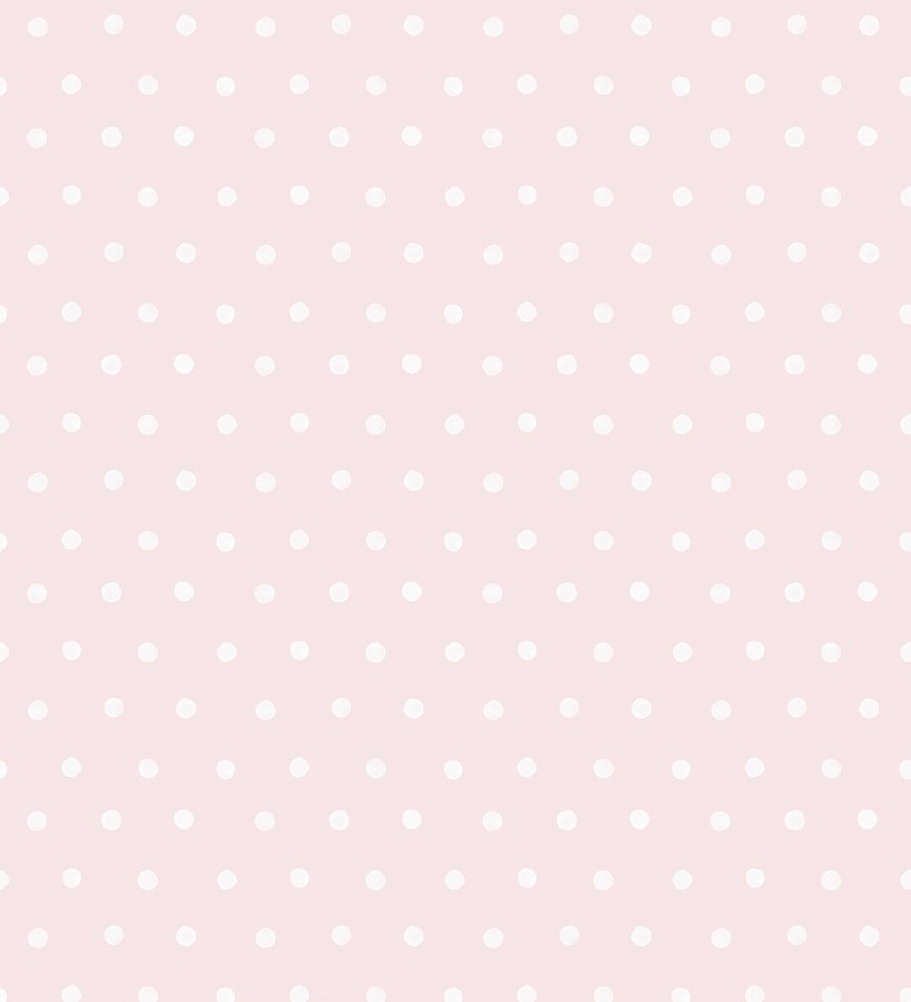 Papel pintado lunares rosa Petit Dots 127252