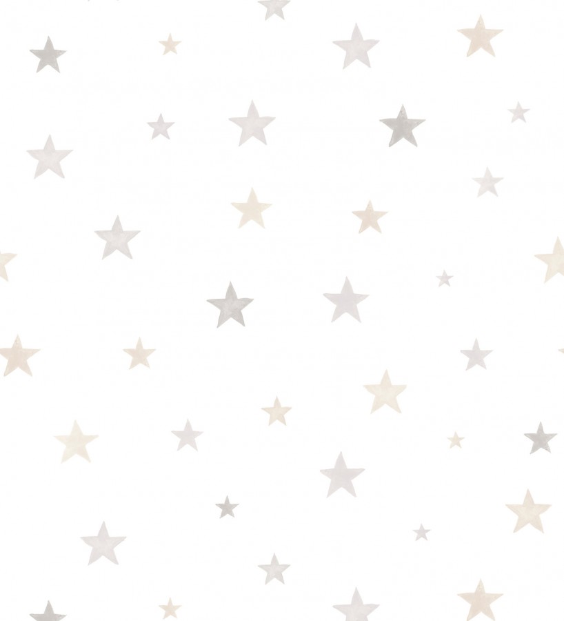 Papel pintado estrellas de diferentes tamaños Little Sky Stars 127255