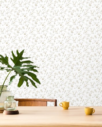 Papel pintado flores pequeñas románticas Verona Garden 127549