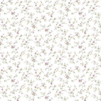 Papel pintado flores pequeñas románticas Verona Garden 127551