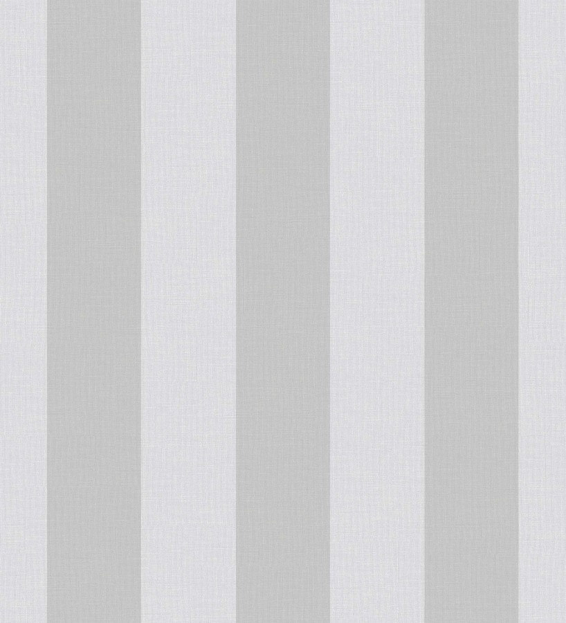 Papel pintado rayas blancas y grises Raya Zeus 127569