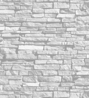 Papel pintado piedra pizarra gris claro Falcon Stone 127593
