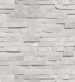 Papel pintado muro de piedra pizarra minimalista Chelwood 127612