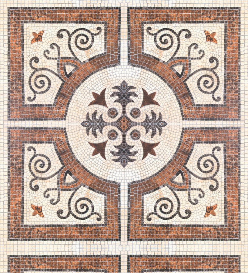 Papel pintado mosaico estilo oriental Ziduri 127873