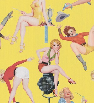 Papel pintado escenas de pinup vintage Pinup Dream 127881