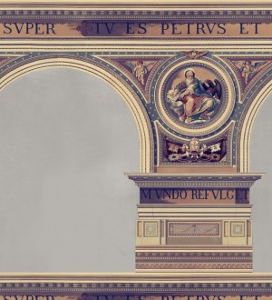 Papel pintado arcos de arquitectura clásica Petrus 127993