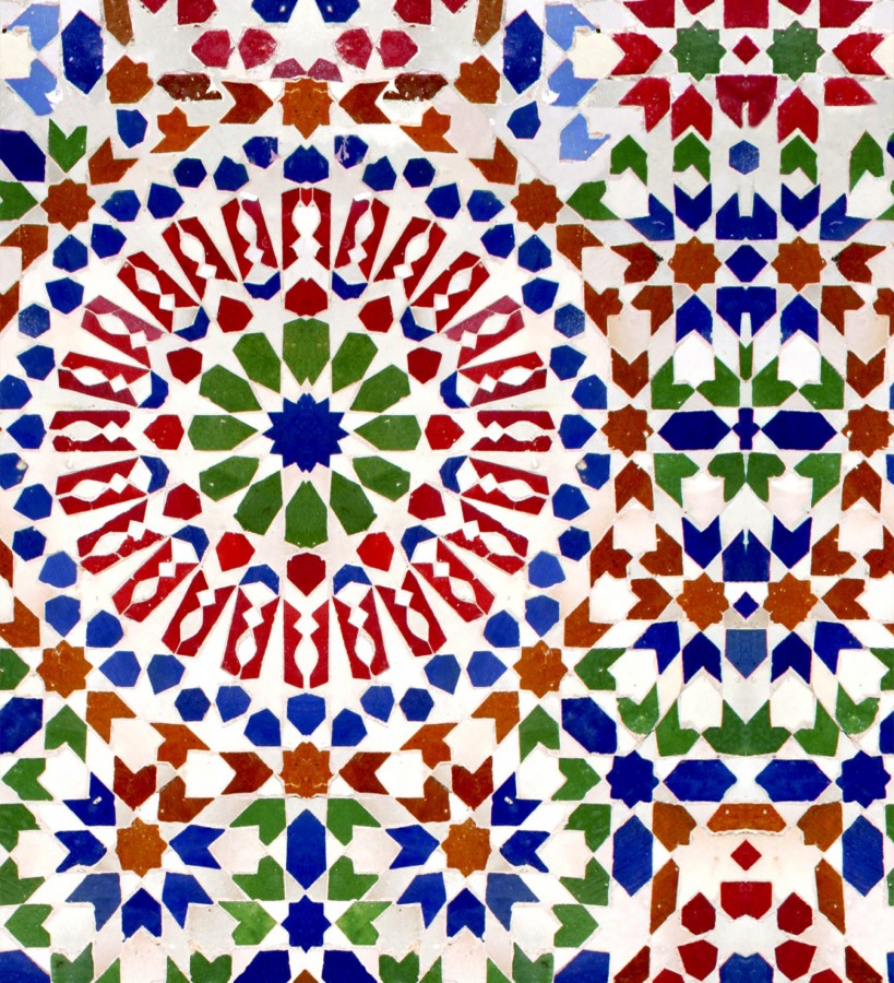 Papel pintado de azulejos sevillanos Fana Harut 128034