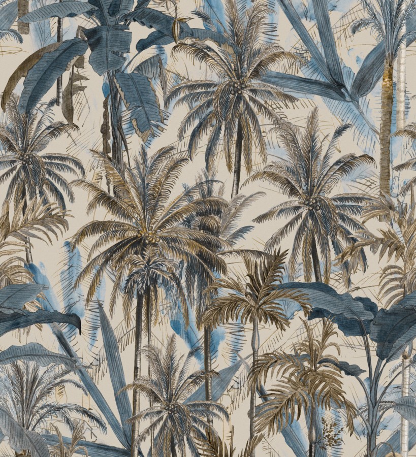 Papel pintado bosque de palmeras fondo claro Gordon Forest 128267