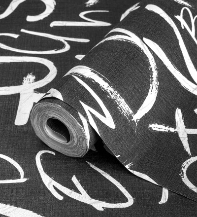 Papel pintado con letras estilo lettering Freehand Letters 676312