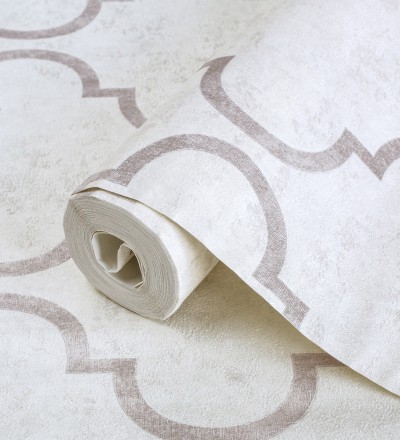 Papel pintado geométrico estilo finlandés Helsinki Ornaments 676314