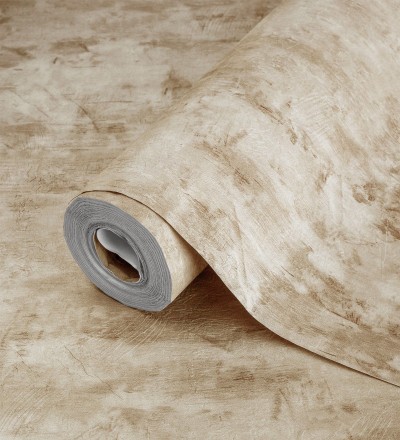 Papel pintado efecto hormigón con relieve Myrtos Stone 676334