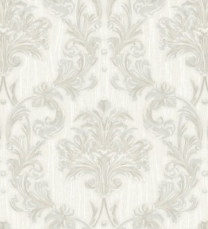 Papel pintado damasco estilo bizantino efecto bordado con relieve Bizans Damask 676880